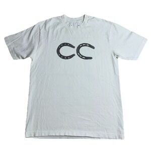 Beyonce CCT Ghost Tee M White Cowboy Carter Tour 2025 Merch NEW‎ *flaw